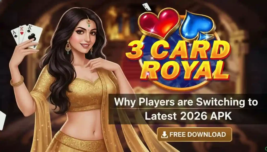 Why Players are Switching to 3 Card Royal Game Latest 2026 APK